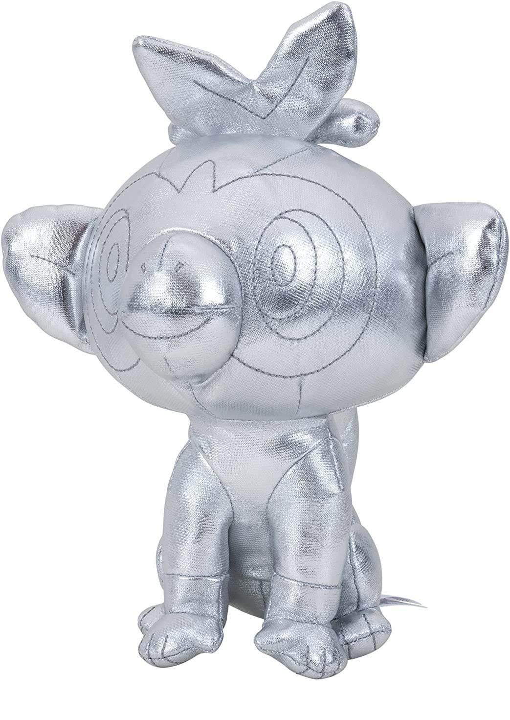 Jazwares Pokémon Chimpep Pluche Figuur 25-jarig Jubileum Select Zilver 20 cm