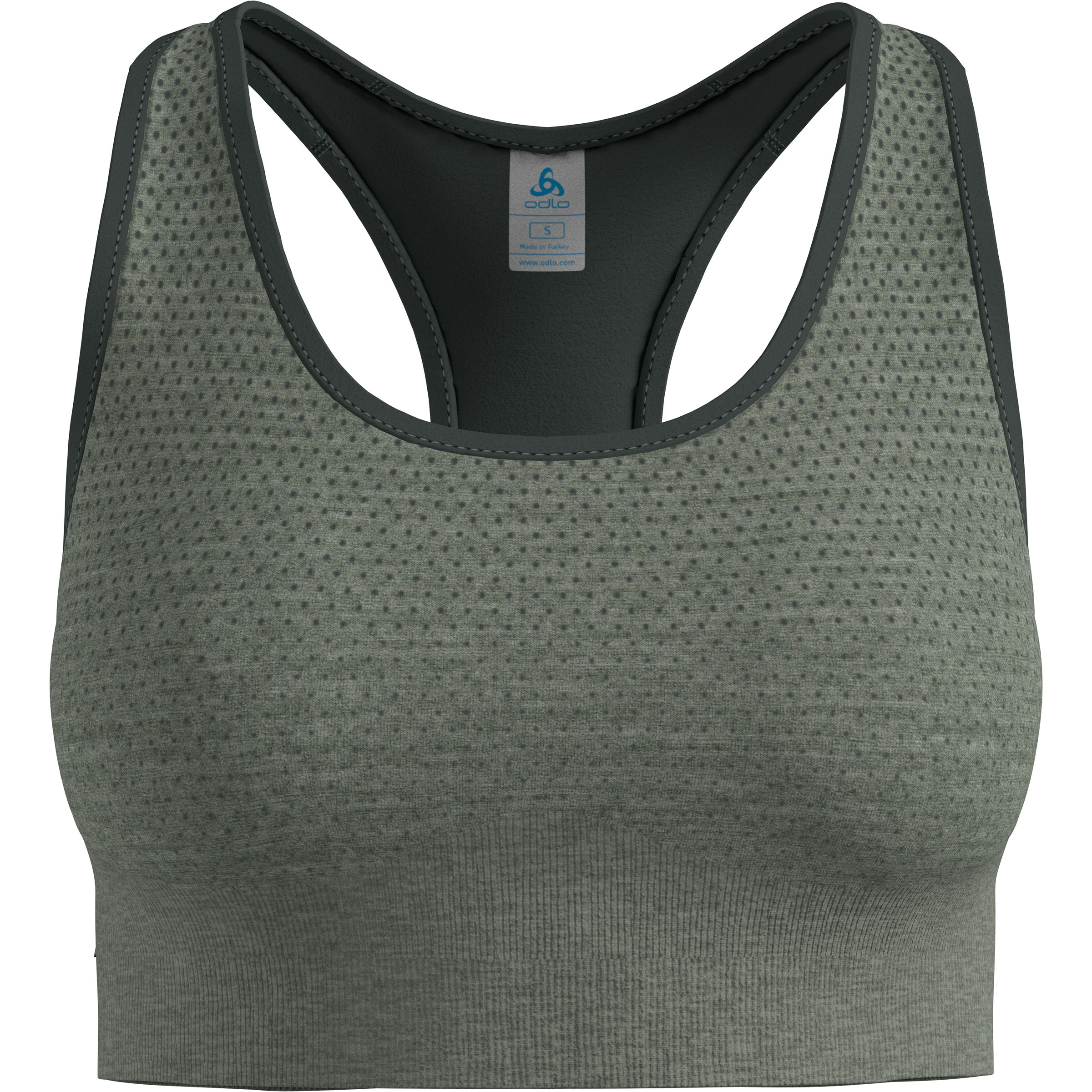 Odlo Seamless Medium Padded Sport BH Damen Sport-BHs oliv Größe XS Elastisch