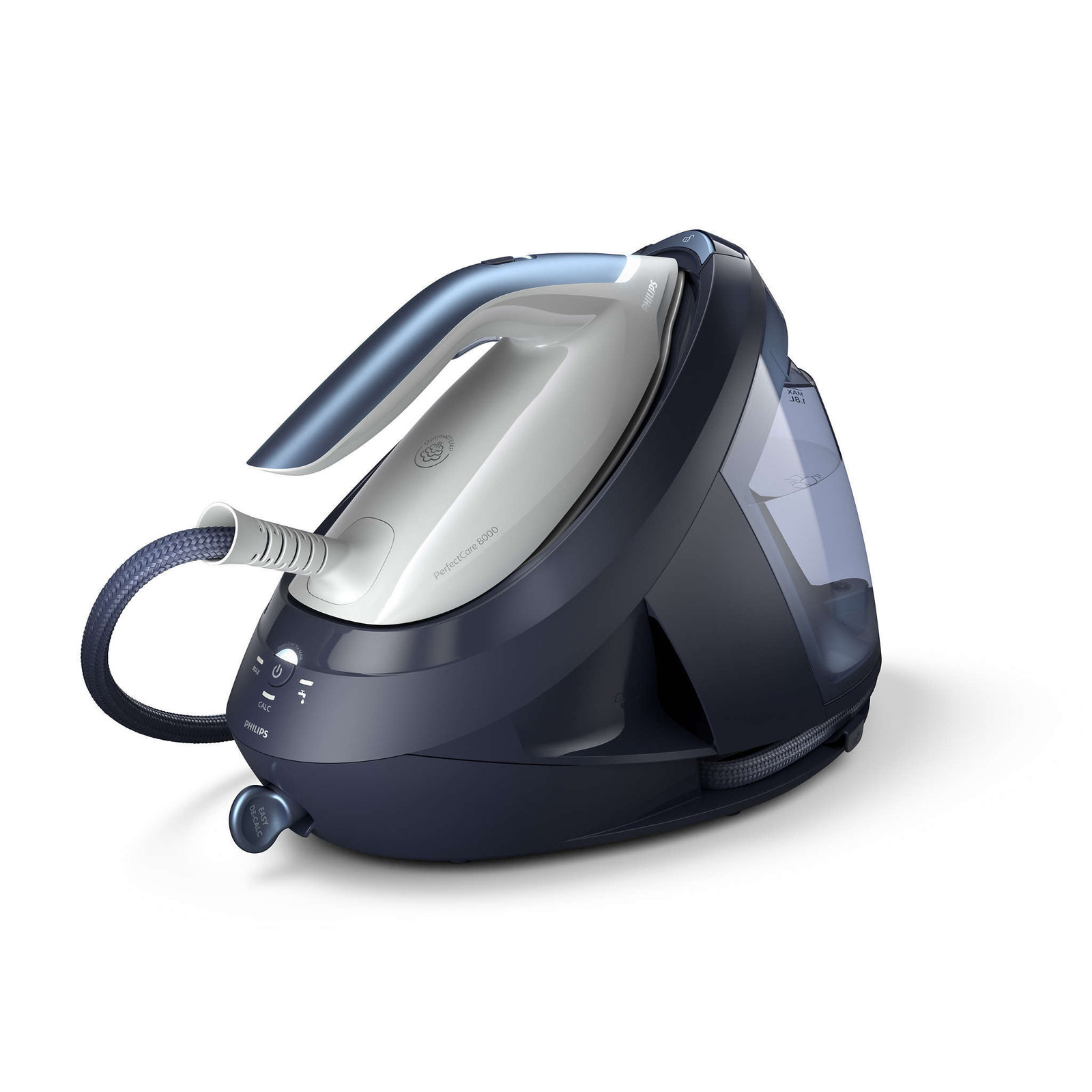 Philips PerfectCare 8000 Serie PSG8030/20 Stoomgenerator, 2700 W, 600 g/min, SteamGlide Elite Strijkzool, 8 bar, 1,8 liter