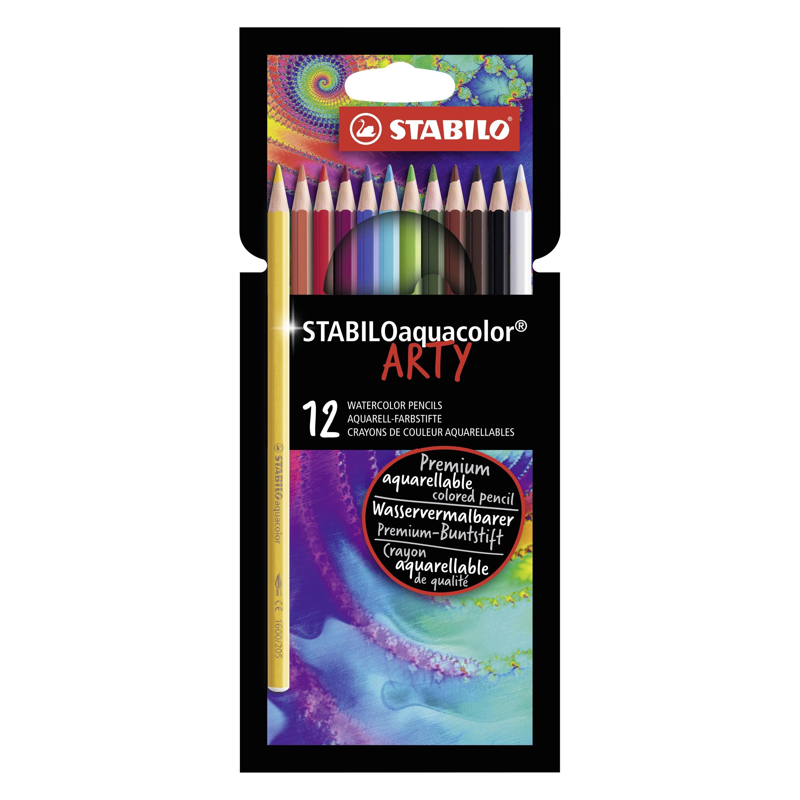 Stabilo Aquacolor 12er Etui Arty (12x) (1062651)