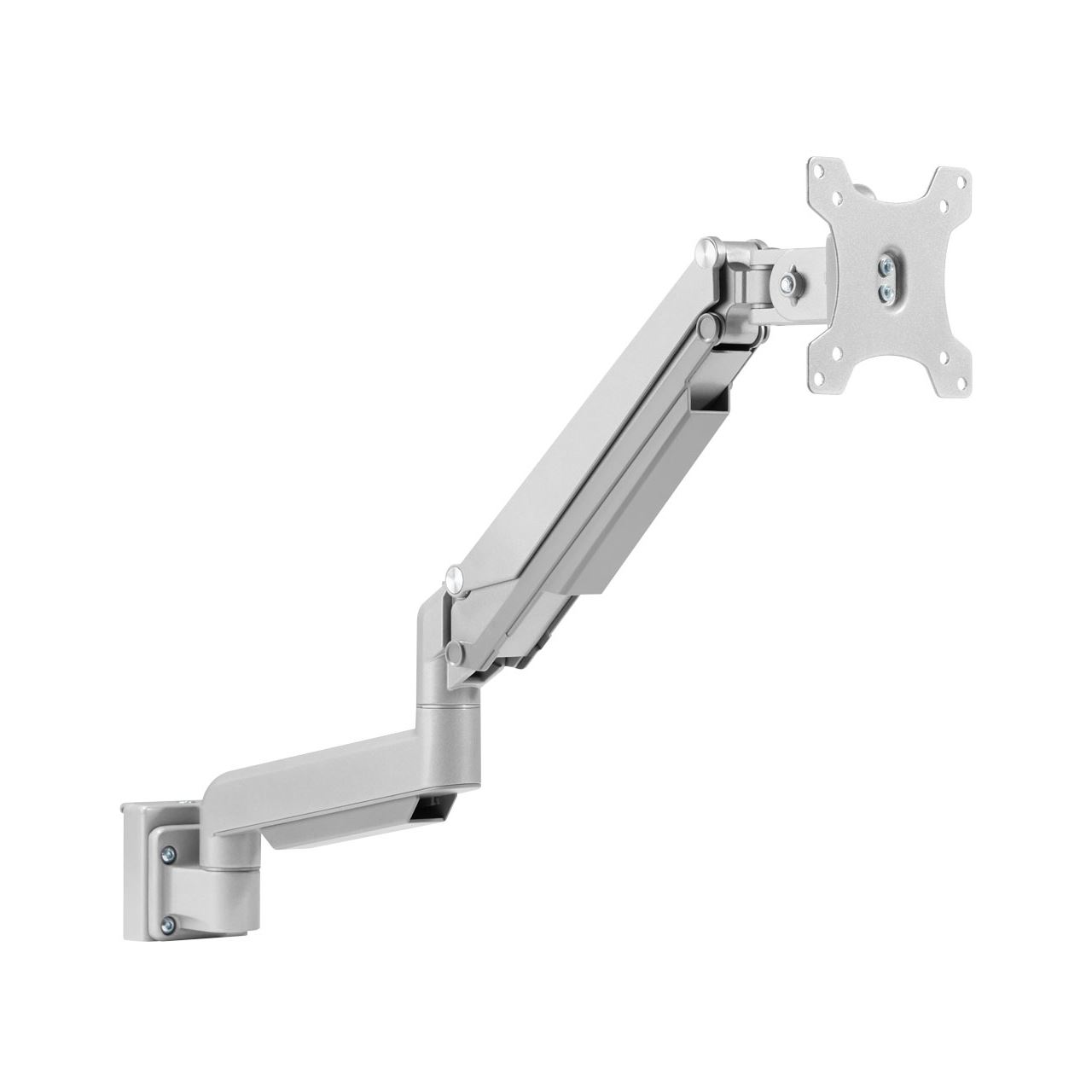 InLine Slatwall Lifter Monitorhalterung, silbergrau