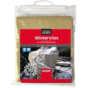 NOOR Wintervlies 01115010WINB, beige, UV-beständig, 1,5 x 5 m, 30 g/m²
