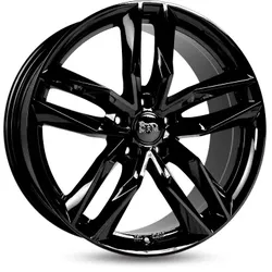 MAM Wheels Rs3 Black Painted 7x16 ET 38 5/112 Alufelge Schwarz