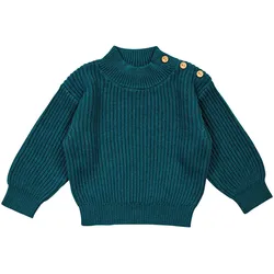 Sense Organics Pullover, tuerkis, 92