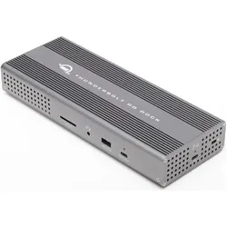 OWC 11-Port Thunderbolt 4 Go Dock (10 Ports), Dockingstation + USB Hub, Grau