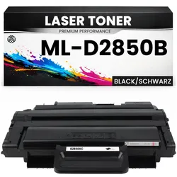 XXL Toner ML-D2850B für Samsung Schwarz MLD2850B für ML-2850 5000 Seiten für Samsung ML-2450 ML-2851 ML-2851NDL ML-2851NDR ML-2850 ML-2850DR ML-2851ND