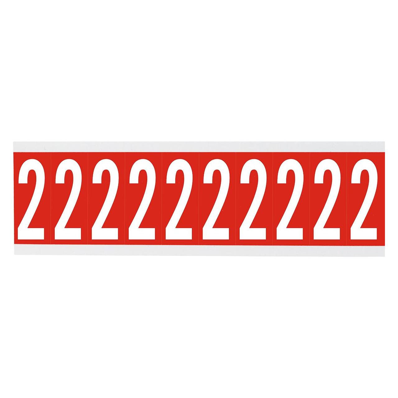 Brady CNL1 Series Etiketten mit Zahlen und Buchstaben (CNL1R 2)