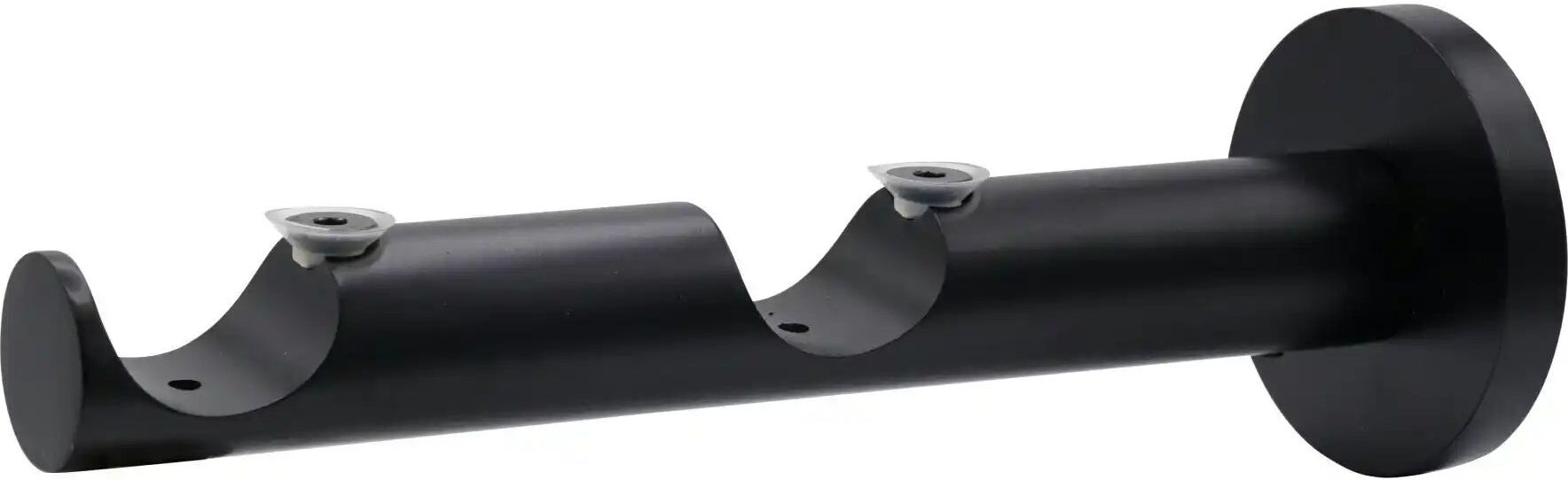 Mydeco Doppelträger function   ¦ schwarz ¦ Aluminium ¦ Maße (cm): B: 5,3 H: 5,3