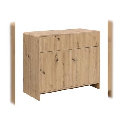Sideboard CALELLA MDF in Eichenoptik 88 x 40 x 76 cm Eichenoptik | Kadima Design