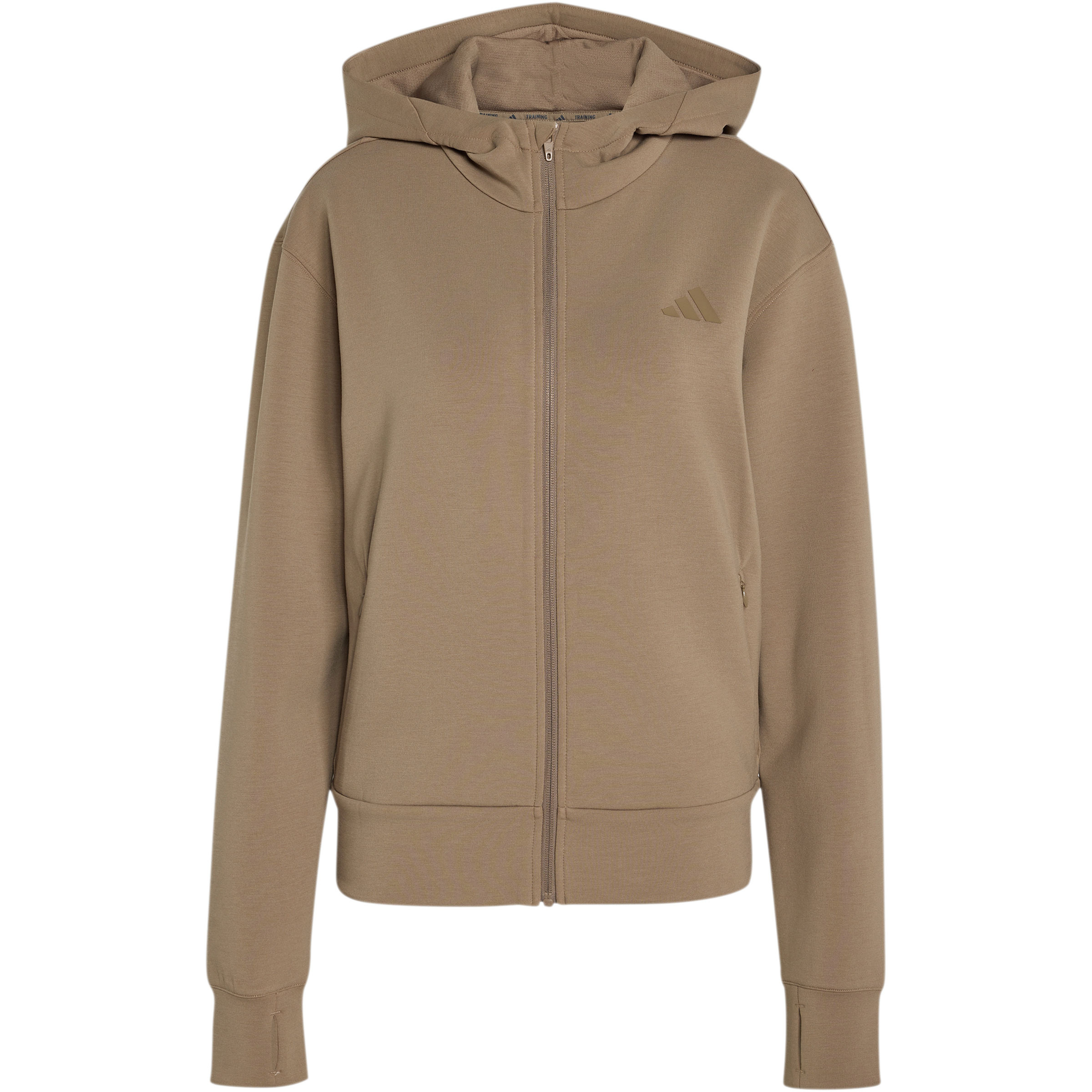 adidas D4T Workout Damen Stoffjacke braun Größe M Training & Fitness Schnell trocknend