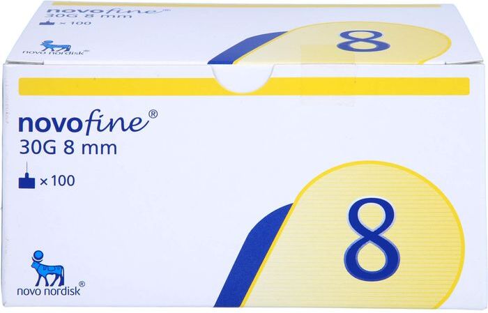 1001 Artikel Medical GmbH NOVOFINE Nadeln 0,30x8 mm 100 St.