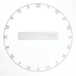 Precise 180 OnePiece Zahlenring - Gunmetal
