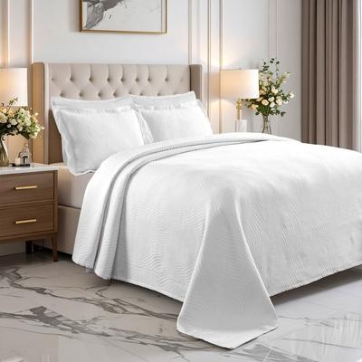 Superior Cascade Cotton Decorative Bedspread Set