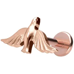 Titan Labret mit Push Fit TAUBE