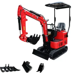 HZC power Minibagger HZC Power DKB992, Diesel, 940 Kg, neues Design und seitliche Joystick-Steuerung