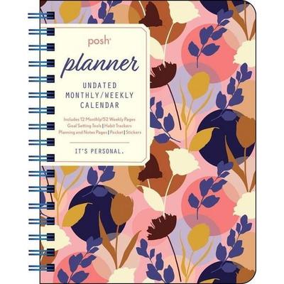 Posh: Planner Undated Monthly/Weekly Calendar