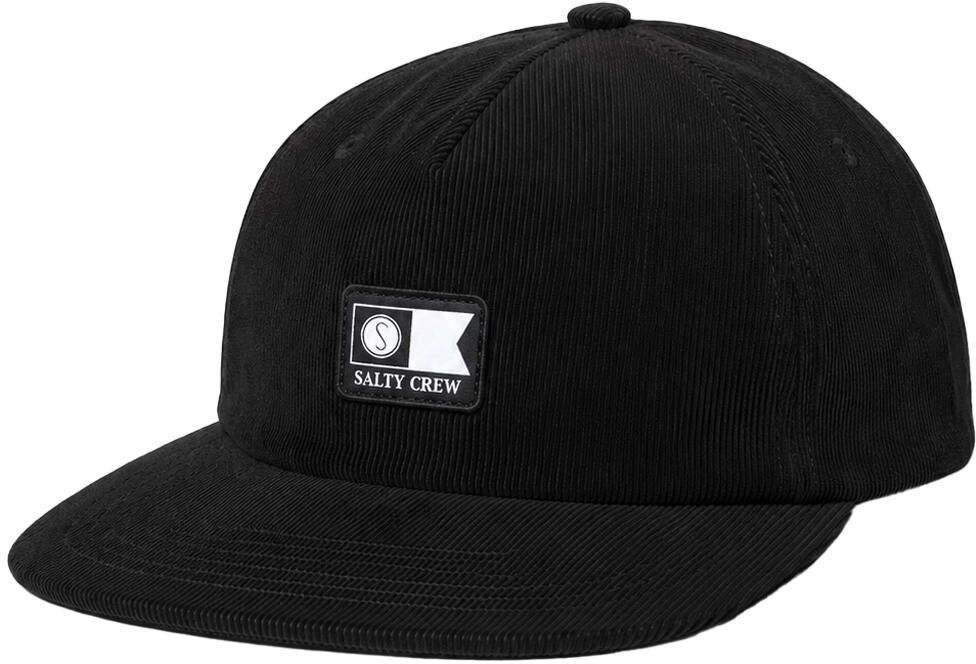 Salty Crew  - Flagship Cord Snapback Black - Casquette