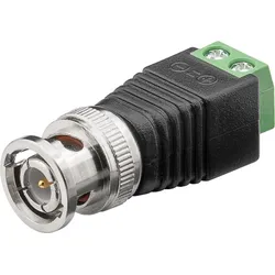 Terminalblock 2-pin > BNC-Stecker - Schraubbefestigung
