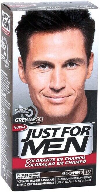 Just for Men Colorant in Shampoo Black
