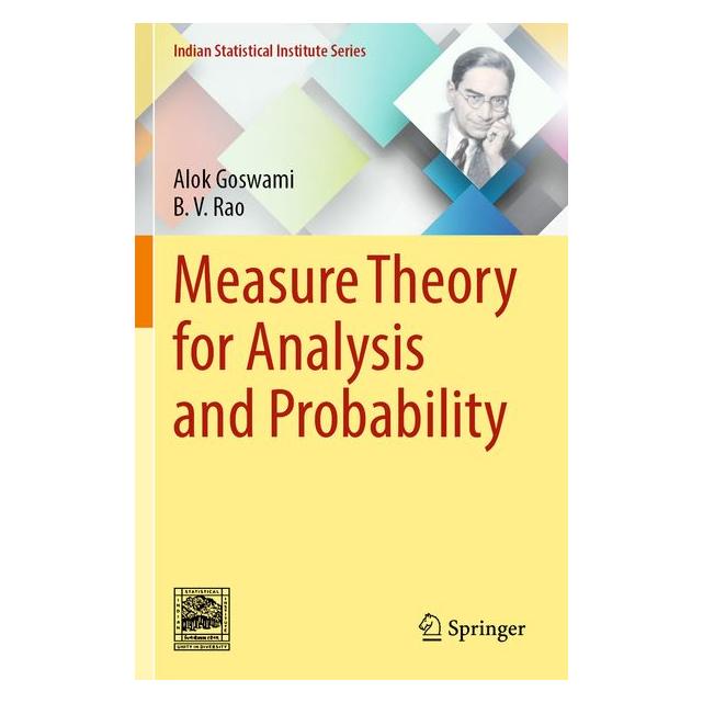 Springer Measure Theory for Analysis and Probability (Englisch, Alok Goswami, B. V. Rao) (69148016)