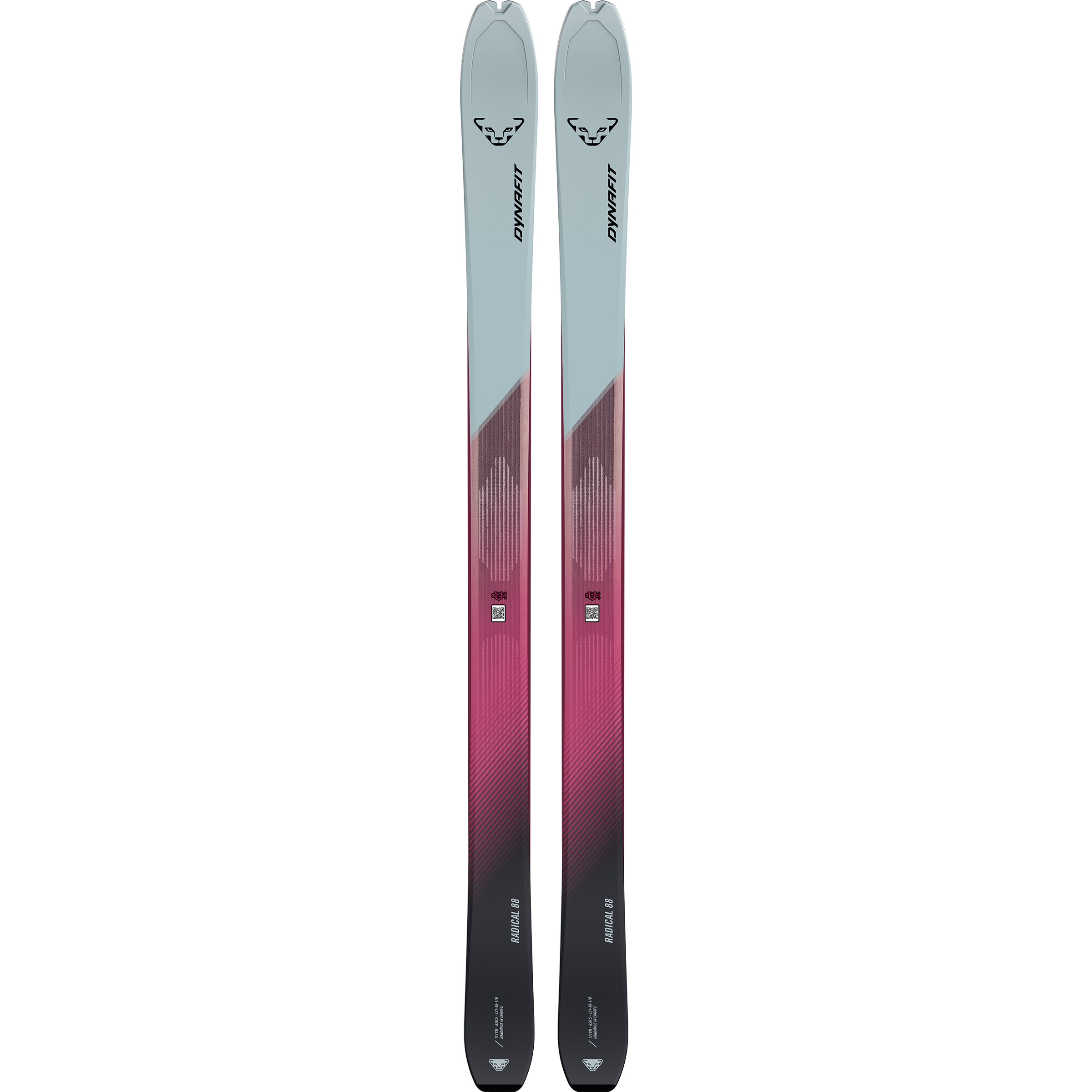 Dynafit Radical 88 Tourenski 26/27 Damen Tourenski weiss Größe 166CM Skitour