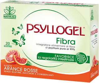 Psyllogel Fibra 20 Bustine Gusto Arancia Rossa