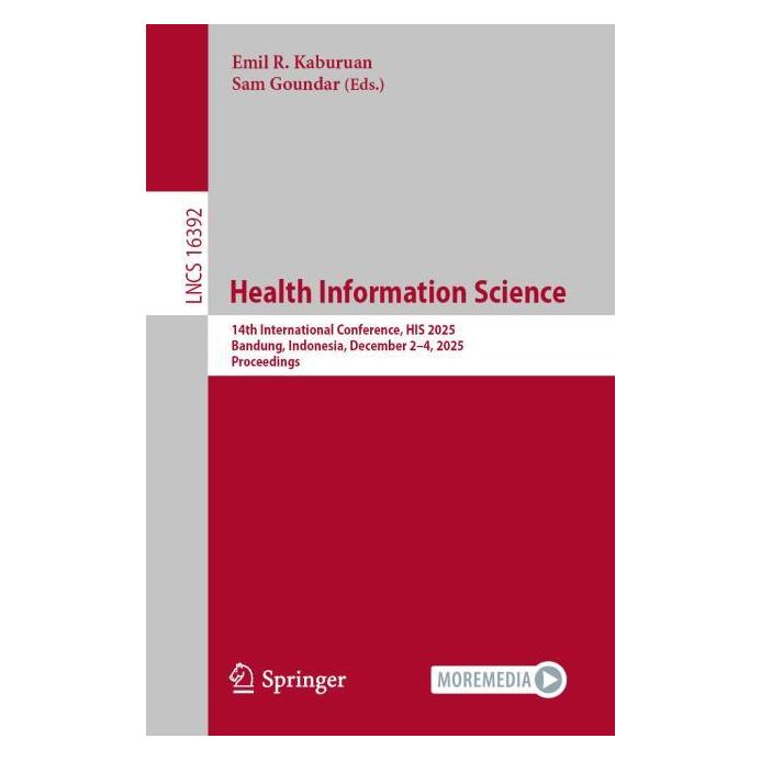 Springer Health Information Science (Englisch, Softcover, Emil R. Kaburuan, Sam Goundar) (65431222)