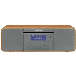Sangean Ddr-47bt (DAB+, FM, Bluetooth), Radio, Braun