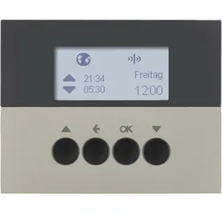 Berker 85745173 KNX-Funk Jalou-Uhr quickl K.5 Ws