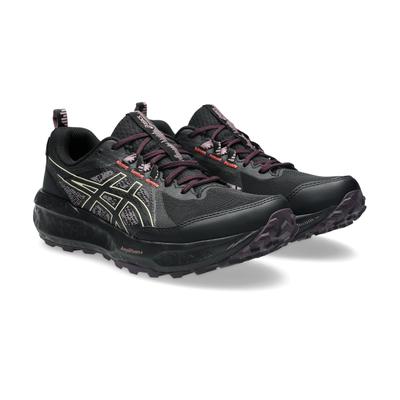 Trailrunningschuh ASICS "GEL-SONOMA 8 GORE-TEX", Damen, Gr. 37,5, schwarz (schwarz, schwarz aubergine), Synthetik, Schuhe, wasserdicht