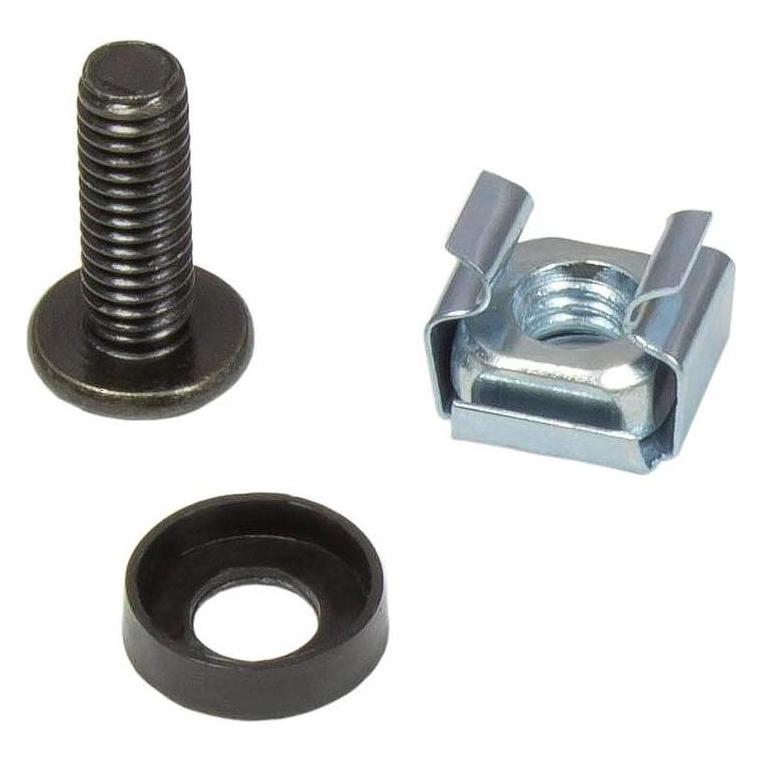 Good Connections Befestigungssatz M6 Schrauben 20mm 50er Set schw (GC-N0099)