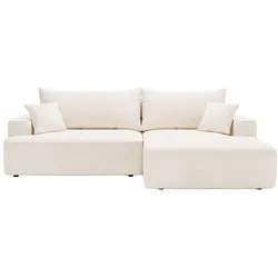 ECKSOFA California Creme Rechts