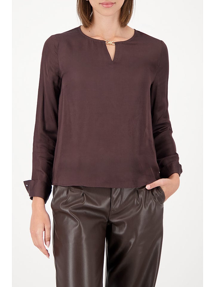 monari Bluse in Dunkelbraun - 40