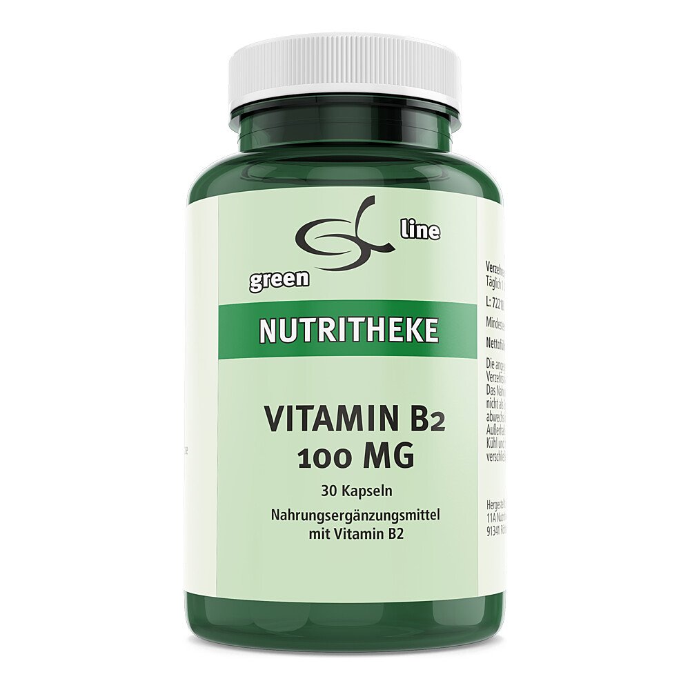 11 A Nutritheke GmbH Vitamin B2 100 mg Kapseln 13974761