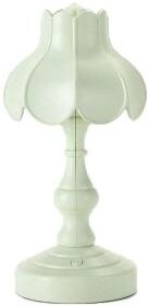 Everyday Crate Retro USB Rechargeable Bedside Lamp With LED Eye Protection Light light Green