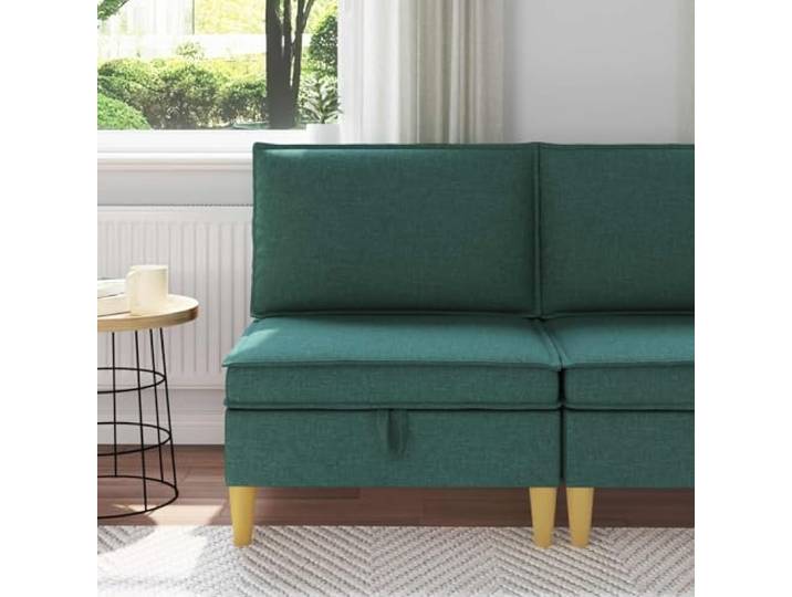 ZQQLVOO Stauraum Sitzwürfel Moderner Quadratischer Ottoman Stabiler Holzrahmen, Schaumstoffpolsterung, Pflegeleichte Oberfläche, Verstecktes Fach für Decken