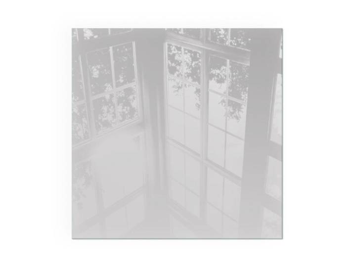 Tulup Kaminbodenplatte 60x60 cm - Farbe Grau, Glas, Quadratisch, 60x60x0.4 cm, Elektrogeräte, Heizgeräte, Elektrokamine