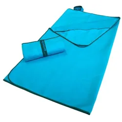 dyckhoff Mikrofaser Handtuch mit Reißverschluss 60,0x120,0 cm blau