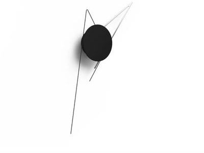 Uplifted Finds Designer DIY Minimalist Luxury Wall Clock silver