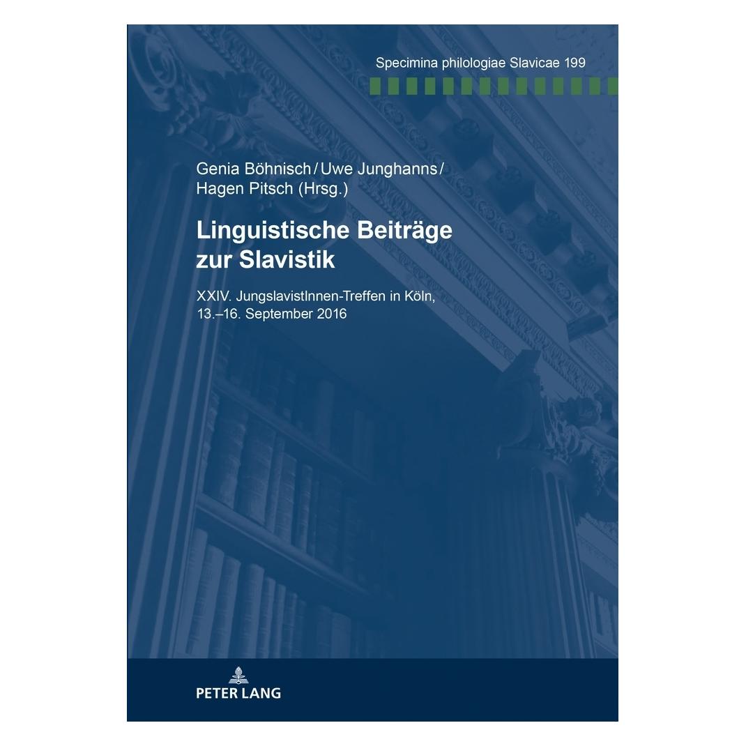 Peter Lang Linguistische Beiträge zur Slavistik (Deutsch, Softcover, Genia Böhnisch, Hagen Pitsch, Uwe Junghanns) (56091577)