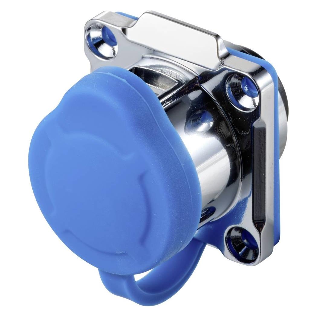 Tru Components TC-12770476 Adapter Silber, Blau (TC-12770476)