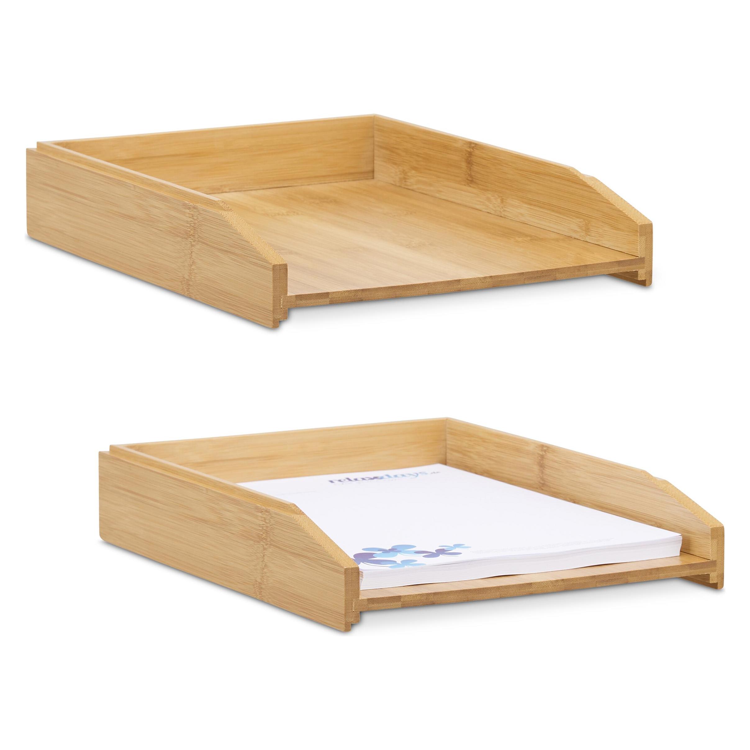 Relaxdays Briefablage (A4) (4052025485429)