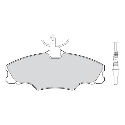 VALEO Bremsbelagsatz, Scheibenbremse FIRST 301068 Vorderachse für Peugeot