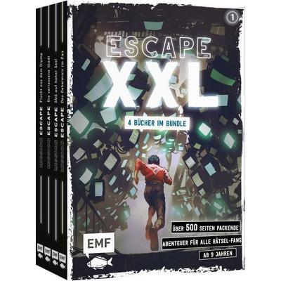 Escape XXL – über 500 Seiten packende Abenteuer für alle Rätsel-Fans ab 9 Jahren (Band 1), Taschenbuch von Lylian,Miceal Beausang-O’Griafa,Fabien