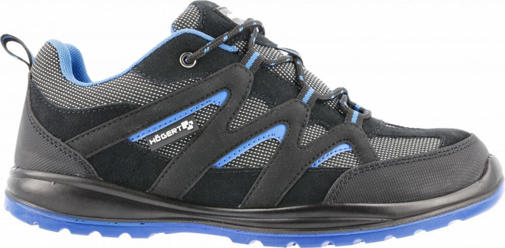 Högert Technik Veiligheidsschoenen ELSTER O1 SRC Maat 42 Suède/Textiel Zonder Stalen Neus