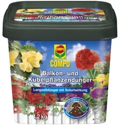 COMPO Balkon- und Kübelpflanzendünger 1,2 kg
