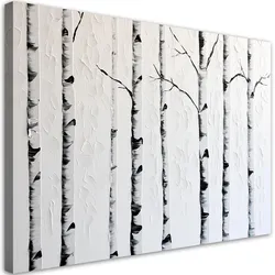 WANDBILD birkenwald