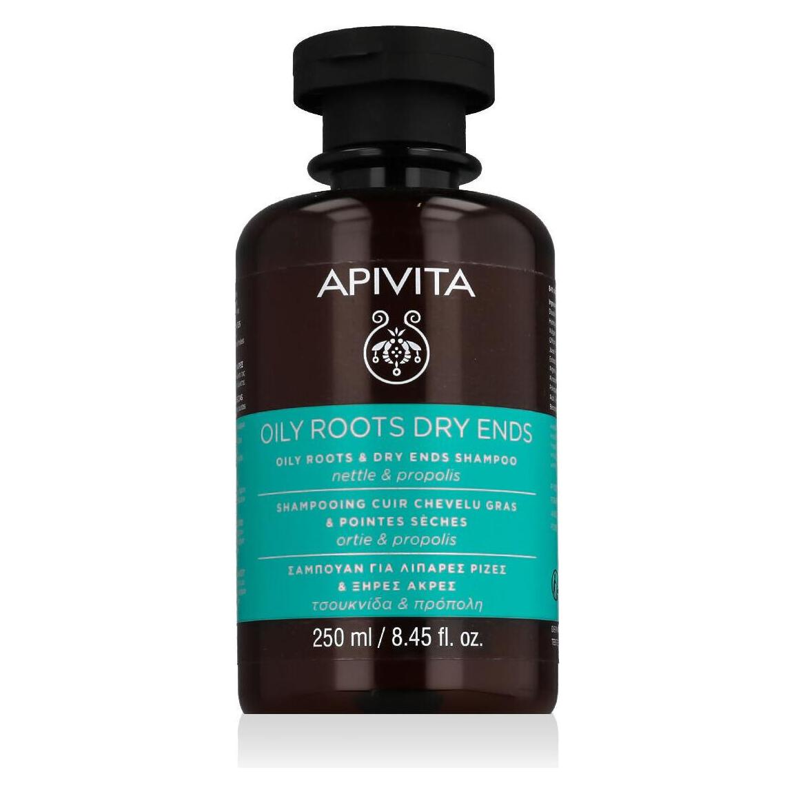 Apivita Roots &amp Dry End Shampoo 250ml (Flüssiges Shampoo, 250 ml) (5201279071707)