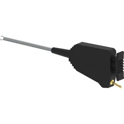PJP 6606-080N - SMD Klemmprüfspitze, schwarz, flexibel