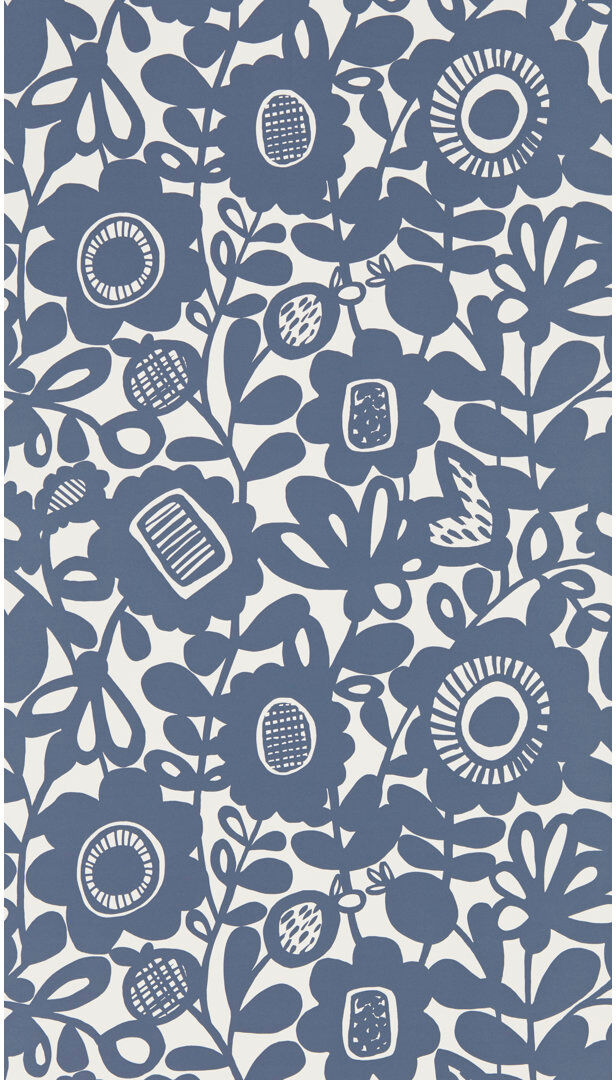SCION 10.05m x 52cm Matte Wallpaper Roll Ink 1,005cm L